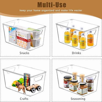 12 Pack Middle Stackable Storage Boxes - Image 3