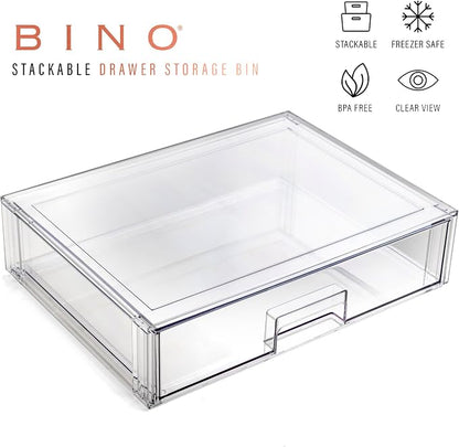 BINO | Stackable Storage Drawers, Shallow X-Large - Image 3