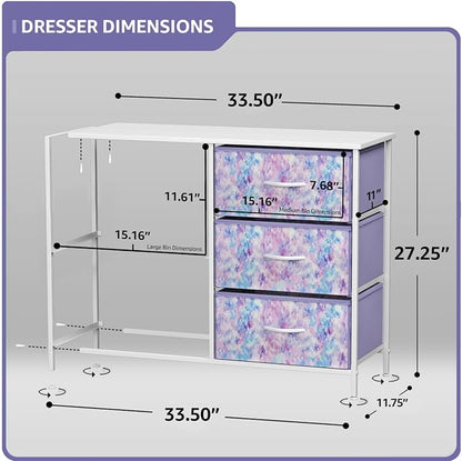 Sorbus Kids Dresser with 5 Drawers - Image 3