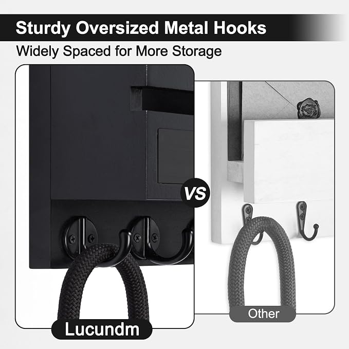 Key Holder Wall Mount, Mail Holder - Image 4