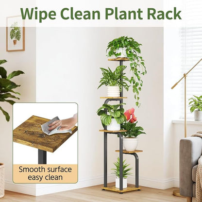 LASZOLA 5 Tiered Plant Stand Tall - Image 4
