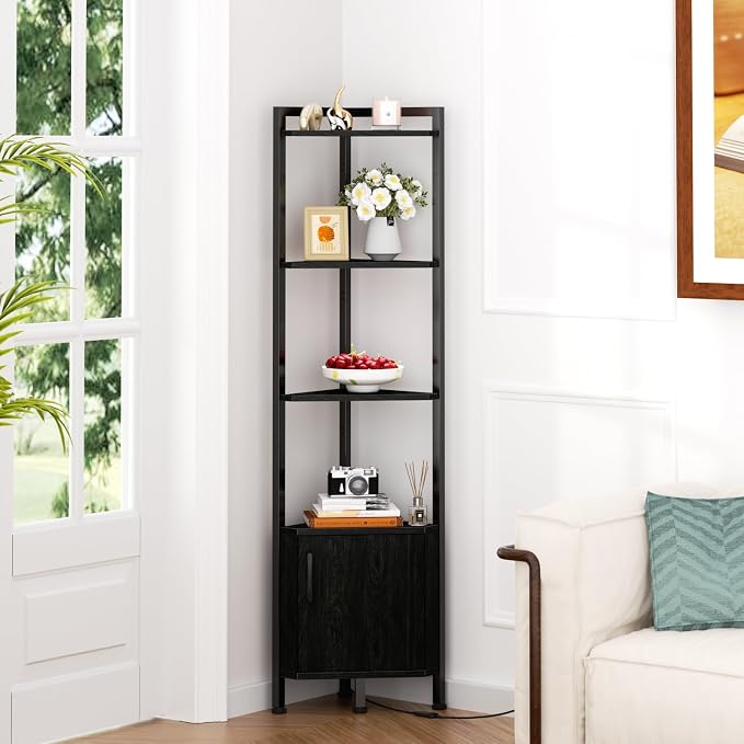 Furnulem 5-Tier Corner Shelf - Image 7