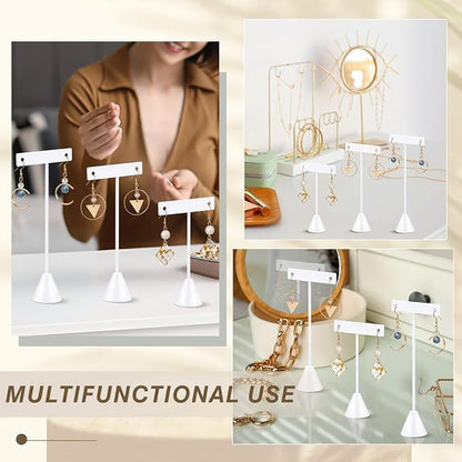 Marsui 12 Pcs Earring Display Set T Bar Earring Display Stand - Image 6