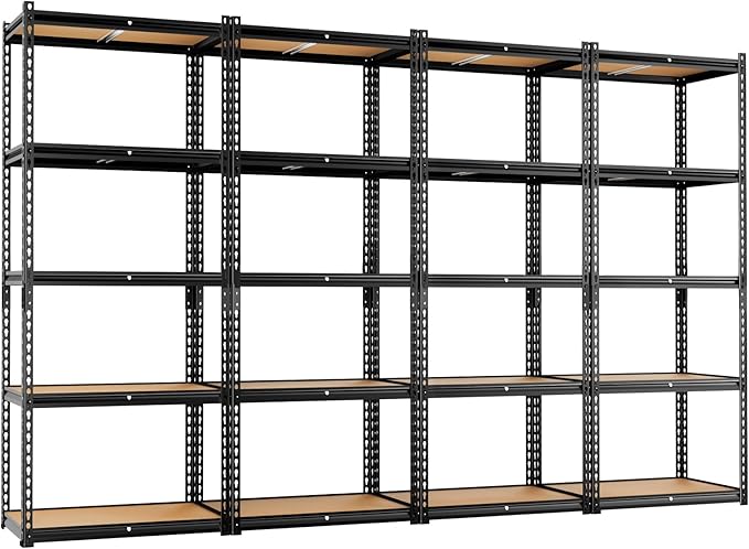 LEVELEVE 5-Tier Storage Shelving Unit, by Enjoyyourlife