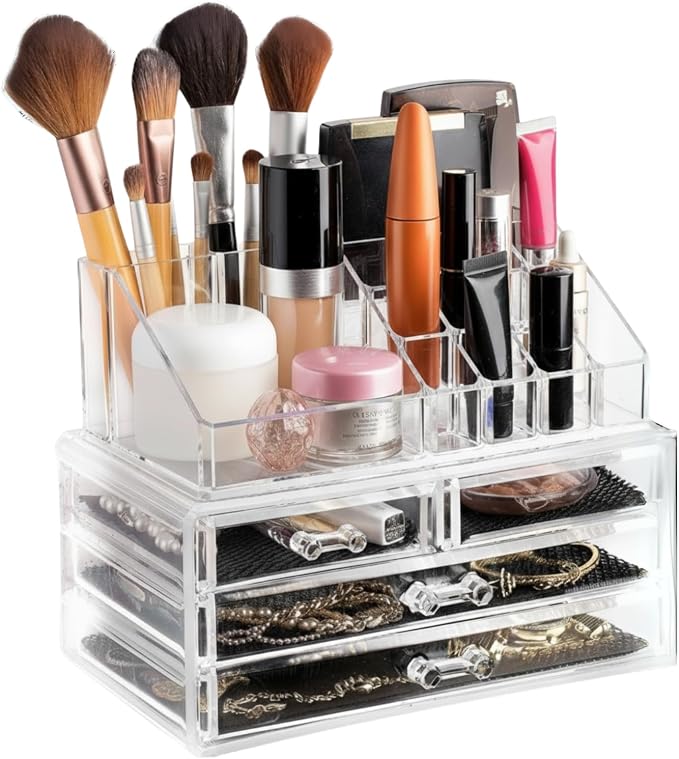 Masirs Clear Makeup Organizer by Masirs