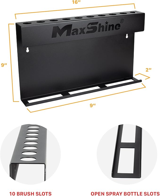 Maxshine Universal Detailing Brush & Spray Bottle Holder - Image 5