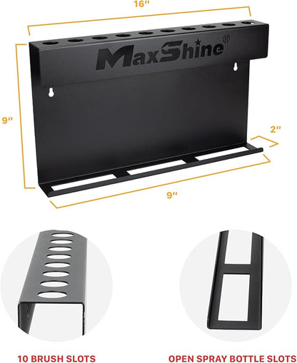 Maxshine Universal Detailing Brush & Spray Bottle Holder - Image 5