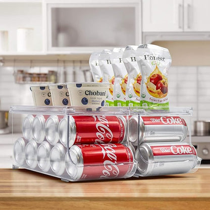 Sorbus Soda Can Organizer for Refrigerator - Image 7