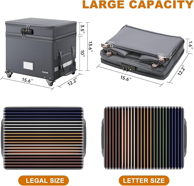 DocSafe Fireproof Document Box - Image 6