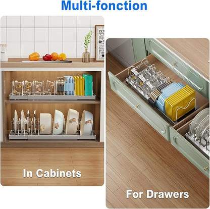 2 Pack Pots and Pans Organizer Under Cabinet - Image 3