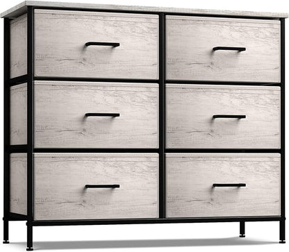 Sorbus Dresser with 6 Faux Wood Drawers by Sorbus