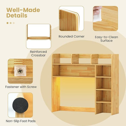 Tangkula Desktop Bookshelf - Image 9
