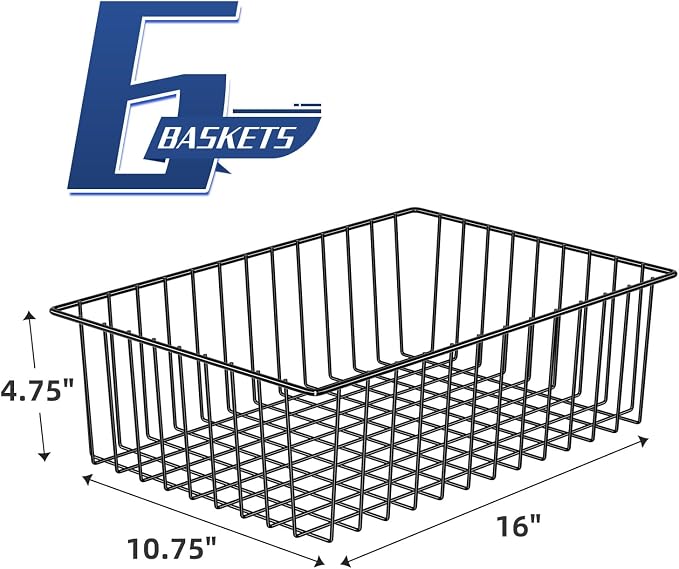Simple Trending 6 Pack Large Wire Baskets - Image 2
