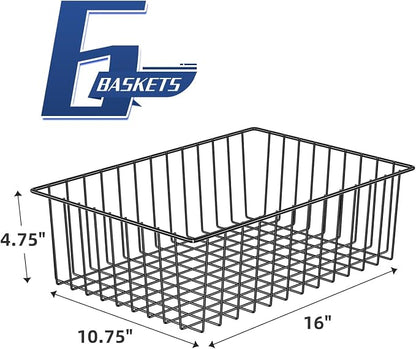 Simple Trending 6 Pack Large Wire Baskets - Image 2