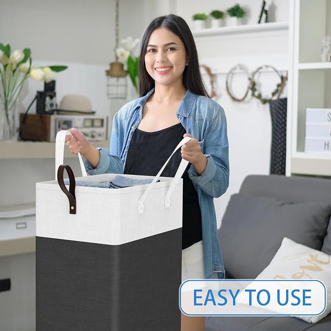 HomeHacks 75L Waterproof Rolling Laundry Hamper - Image 7