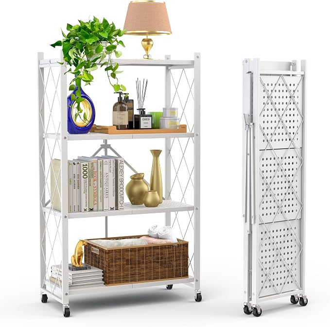 Our Modern Space 4-Tier Foldable Storage Shelf by OurModernSpace