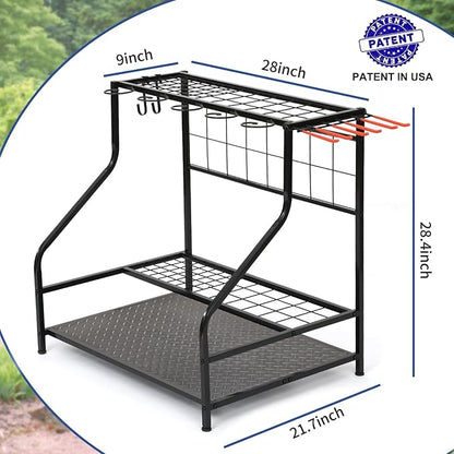 Garden Tool Organizer for Garage, Garden Tool Rack, Yard Tool Holder for Garage - Image 7