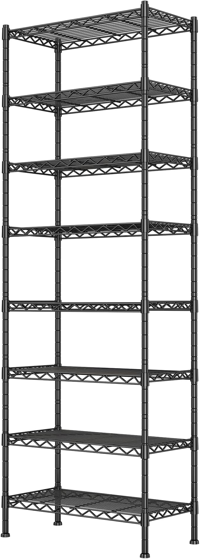 GIOTORENT 8-Wire Garage Shelving Storage Shelves, Kitchen Storage Adjustable by GIOTORENT