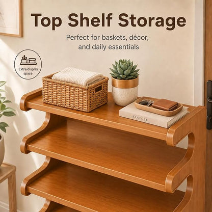 7-Tier Vertical Shoe Rack Tower - Image 3