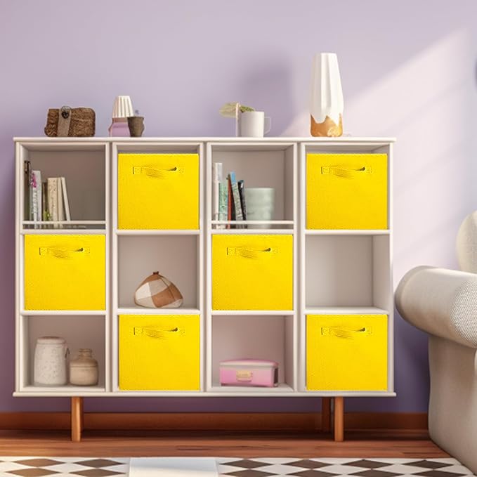 ShellKingdom Storage Bins, Foldable Fabric Storage Cubes and Cloth Storage - Image 3
