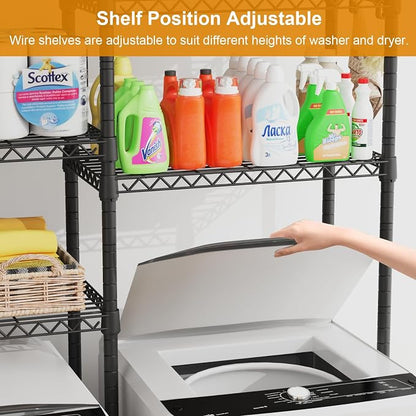 U15 Over Washer and Dryer Storage Shelves, Laundry Above Washer Dryer Storage - Image 5
