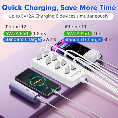 USB Wall Charger USB Charging Station - Image 4
