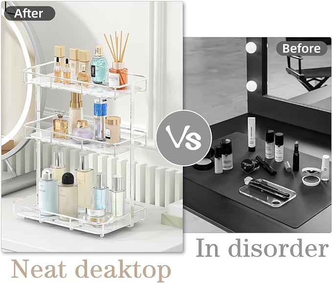 Bathroom Organizer Countertop Perfume Organizer Makeup Organizer Cosmetics - Image 4