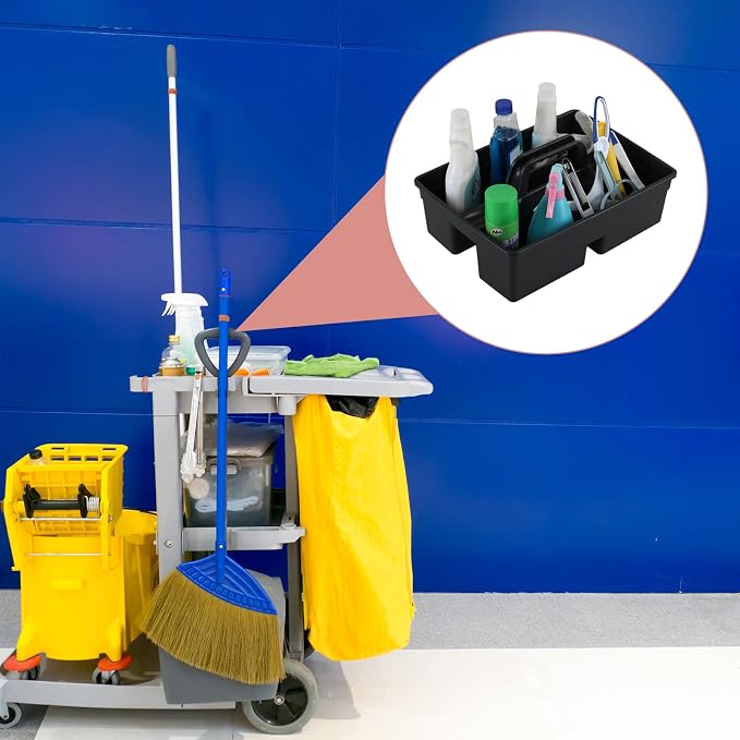 Readsky 6 Packs Plastic Cleaning Storage Caddy - Image 6