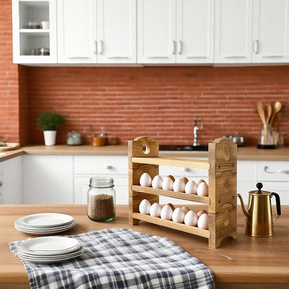 Egg Holder Countertop Farmhouse Decor - Image 7
