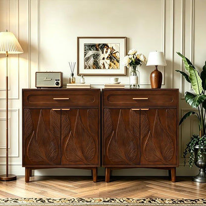 Ahokua Mid Century Modern Accent Cabinet - Image 9