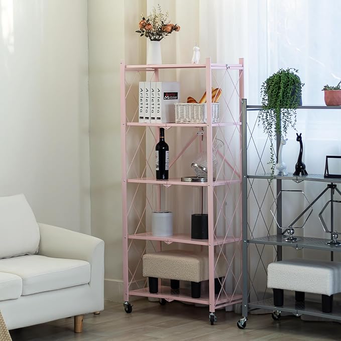 BRIAN & DANY 5-Tier Foldable Storage Shelves - Image 8