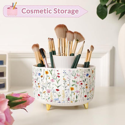 SKYDUE 360 Degree Rotating Desk Organizer, Dual-Purpose Pencil Pen Holder - Image 5
