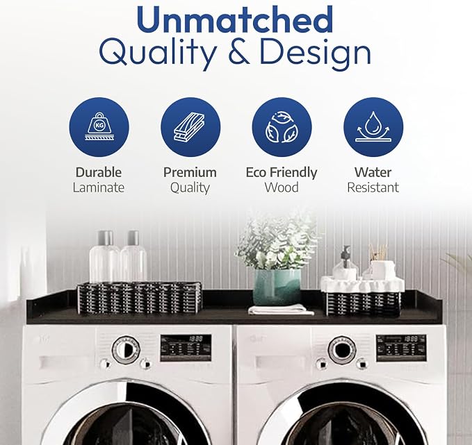 OfficeSimpli Washer Dryer Countertop, Made in USA, Non-Slip Pads, Easy Clean - Image 3