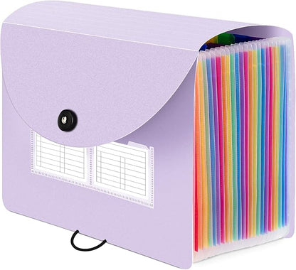 Sooez 24 Pockets Expanding File Folder by Sooez