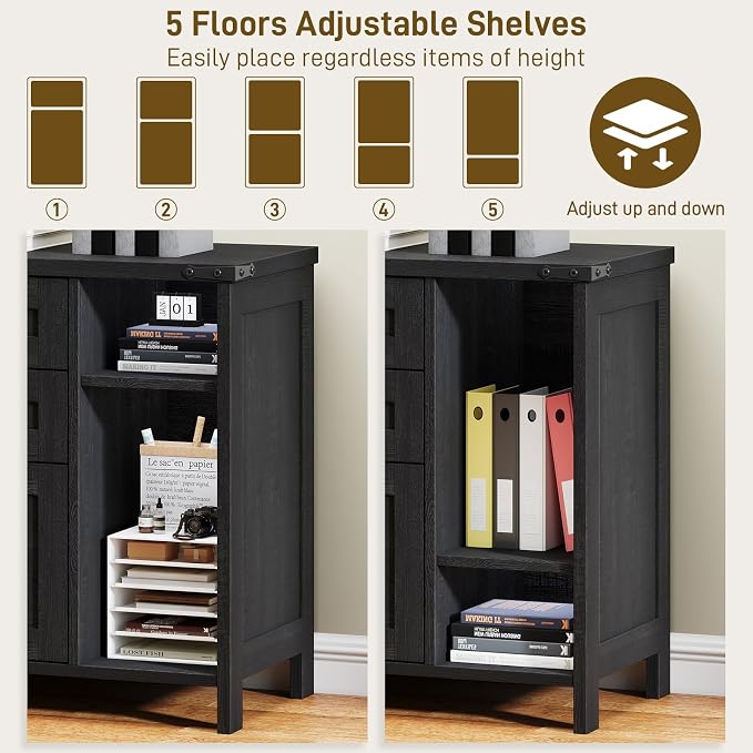 Farmhouse Lateral File Cabinet - Image 6