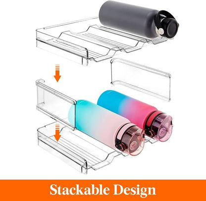 Lifewit 3 Tier Stackable Water Bottle Organizer - Image 3