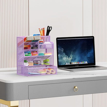 Mesh Pen Organizer for Desk - Image 7