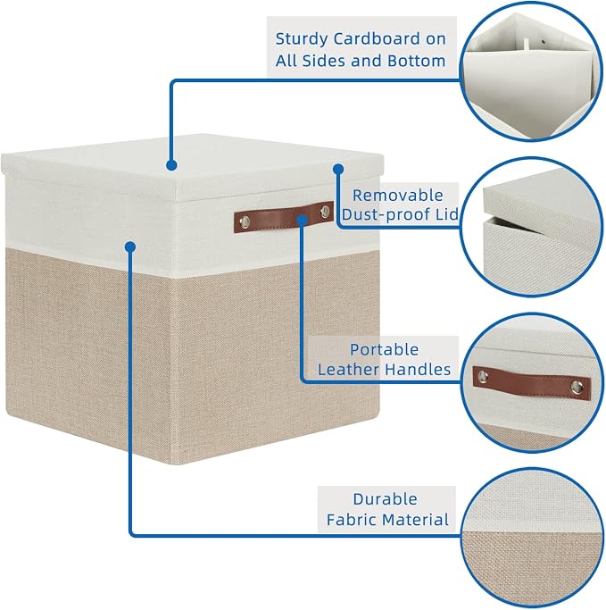 Temary Fabric Storage Bins - Image 3