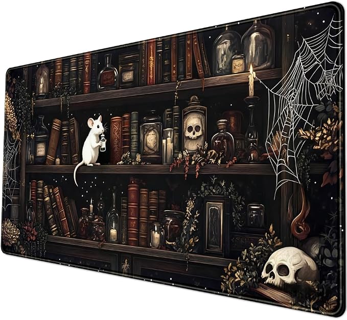 Dark Witchy Desk Mat Gaming Desk Pad Large Mouse Pad, Magician'S Fantasy - Image 5