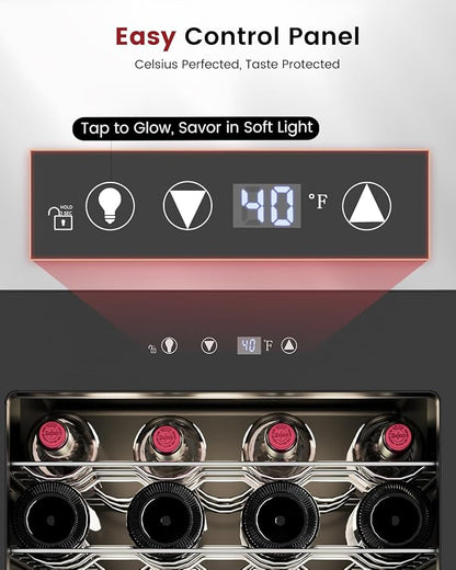 4.5 Cu.Ft Wine Cooler Refrigerator - Image 4