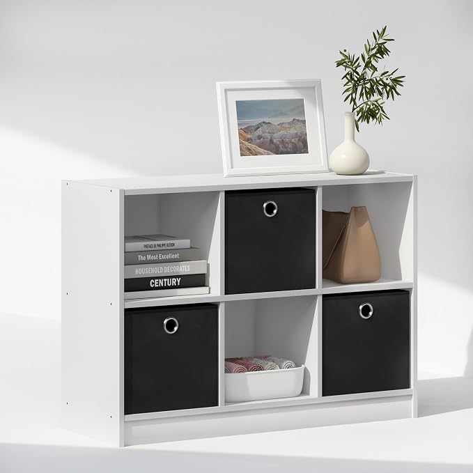 Furinno Cubic Closet Organizers and Storage, 6-Cube Closet Organizer by Furinno-FitsYourSpaceFitsYourBudget