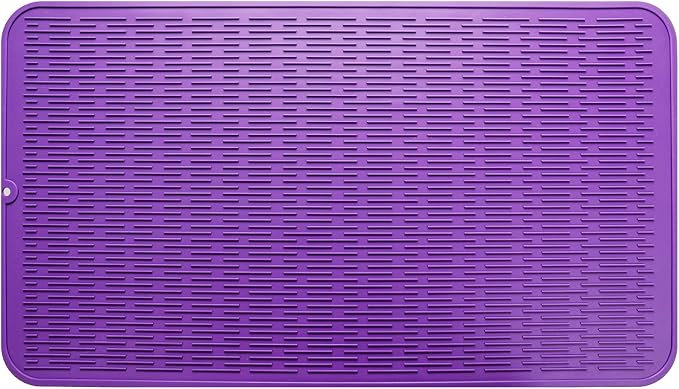 Silicone Dish Drying Mat for Multiple Usage, Easy clean, Eco-friendly, by MicoYang