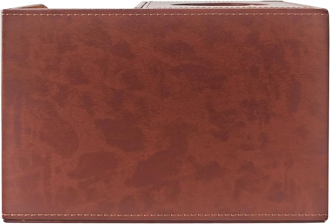PU Leather Square Tissue Box Cover, Tissue Box - Image 4
