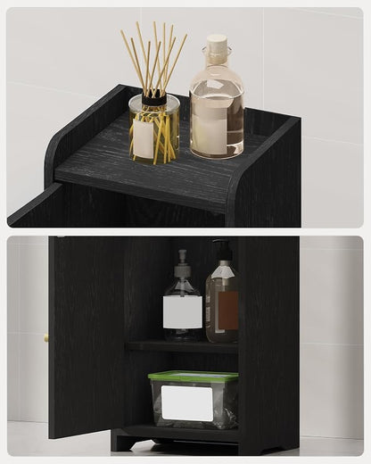 Hzuaneri Bathroom Storage Cabinet, Small Corner Floor Cabinet - Image 7