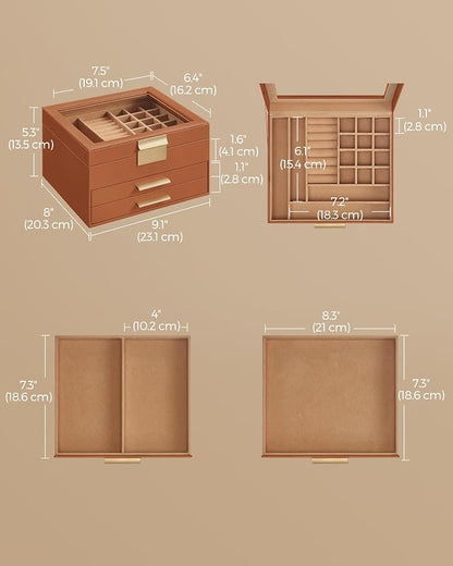 SONGMICS Jewelry Box Organizer - Image 5