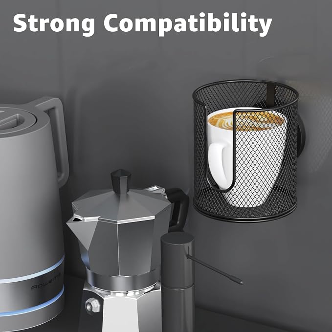 Magnetic Cup Holder, Fully Covered Anti-Fall Magnetic Drink Holder, Cup Caddy - Image 5