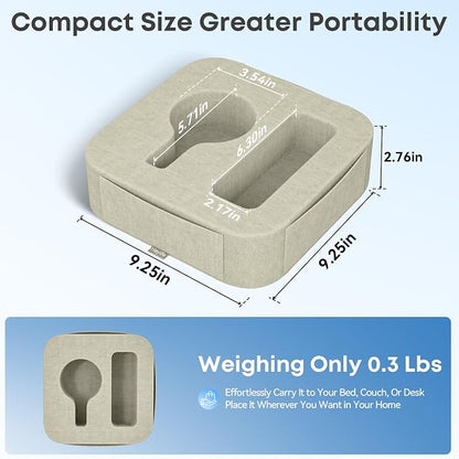 Couch Cup Holder Pillow, Couch Caddy - Image 4