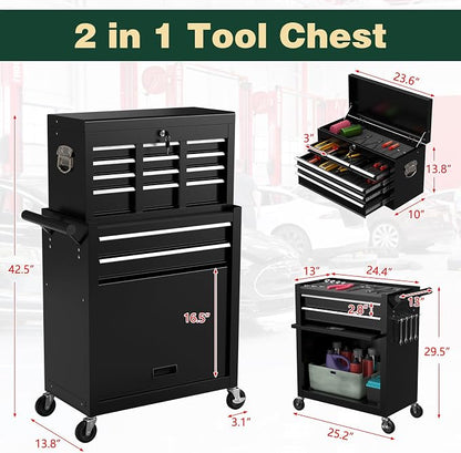 8-Drawer Heavy Duty Tool Chest - Image 3