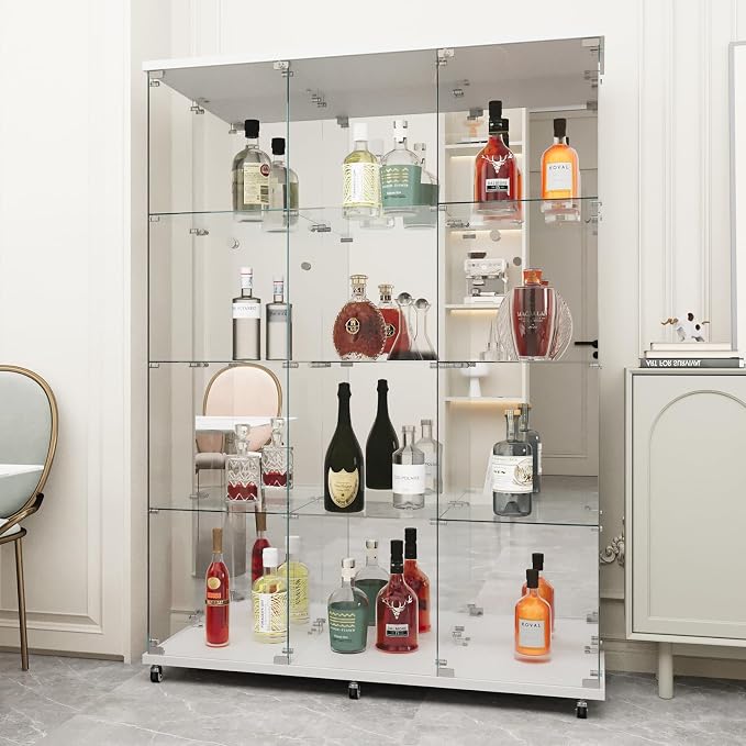Beauty4U Glass Display Cabinet - Image 7