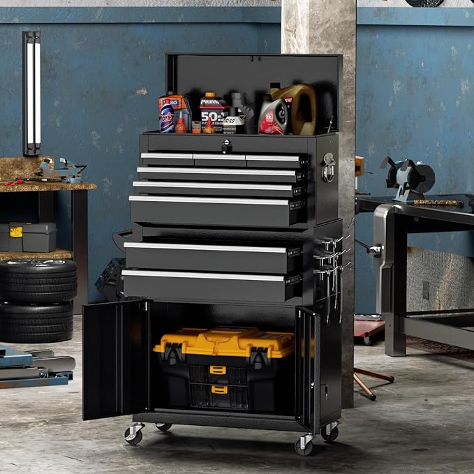 8-Drawer Rolling Tool Chest - Image 8